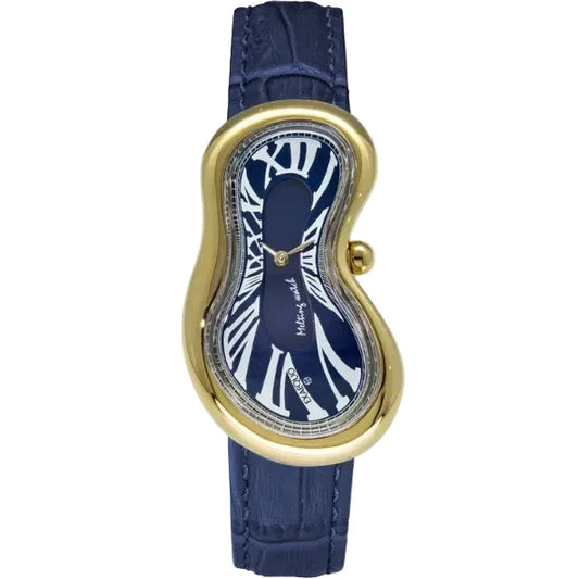 Exaequo Orologio Melting Gold Blue