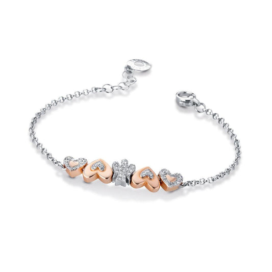 Bracciale angelo e cuori